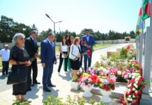 Binəqədinin igid oğlu, şəhid Anar Məmmədovun məzarı ziyarət olunub – FOTOLAR bineqedi-sehid-mezar.png