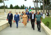 Binəqədinin igid oğlu, şəhid Ramiz Ağayevin məzarı ziyarət olunub – FOTOLAR sehidin-mezari-ziyaret-bineqedi