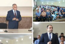 Elxan Allahverdiyevin 8-ci mikrorayon sakinləri ilə səyyar qəbulu keçirilib