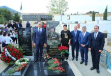 Binəqədidə şəhidlərimiz anılıb – FOTOLAR