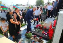 Binəqədi qəsəbəsi qəbiristanlığında Vətən müharibəsi Şəhidlərinin anım mərasimi keçirilib – FOTOLAR bineqedi-sehid-anim.png