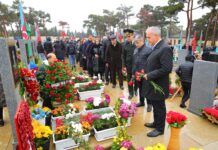 Şəhid Ramiz İmamverdi oğlu Ağayevin anım mərasimi keçirilib – FOTOLAR bineqedi-sehid-anim