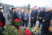 Vətən müharibəsi şəhidi İbrahim İbrahimovun anım mərasimi keçirilib – FOTOLAR sebail-rayonu-sehid-anim