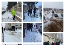 Binəqədidə qardan təmizlik işləri davam edir – Foto bineqedi-qar-yagdi-qar-bineqed-yollar-buz