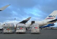 Mehriban Əliyevanın tapşırığı ilə daha bir humanitar yardım təyyarəsi Türkiyəyə yola düşdü – Fotolar