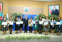 YAP Binəqədi rayon təşkilatının yaradılmasının 30-cu ildönümü və 8 Mart münasibətilə tədbir keçirilib – FOTOLAR bineqedi-bayram-tedbiri