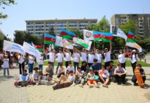 Binəqədidə velosipedçilərin və skeytçilərin yarışı keçirilib – Fotolar