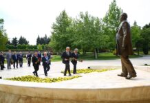 Binəqədidə Ulu Öndər Heydər Əliyevin 100 illik yubileyinə həsr olunmuş tədbir keçirilib – Fotolar