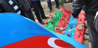 Binəqədidə şəhidin məzarı ziyarət olunub – Foto