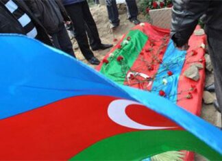 Binəqədidə şəhidin məzarı ziyarət olunub – FOTO