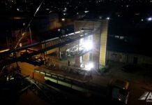 Binəqədidə piyada keçidində aparılan təmir-bərpa işləri davam edir – VİDEO