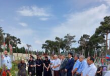 Binəqədidə şəhid Ramiz Ağayevin xatirəsi yad edilib