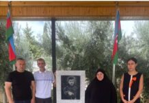 Binəqədidə şəhid Cavid Paşazadənin məzarı ziyarət olunub