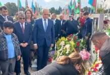 Binəqədidə Vətən müharibəsi şəhidi Tural Zeynalovun xatirəsi anılıb – Foto