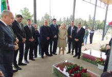 Binəqədidə Vətən müharibəsi şəhidi Rəşad Ağayevin xatirəsi anılıb – Foto