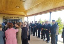 Binəqədidə Vətən müharibəsi şəhidi İsgəndər Dövlətlinin xatirəsi anılıb