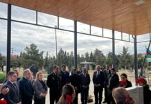 Binəqədidə Vətən müharibəsi şəhidlərinin məzarları ziyarət olunub – Foto