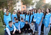 Binəqədidə Leyla Əliyevanın iştirakı ilə növbəti “Bizim həyət”in açılışı olub – FOTO/VİDEO