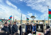 Binəqədidə Vətən müharibəsi şəhidi Seymur Hüseynoğlunun xatirəsi anılıb