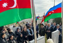 Binəqədidə Vətən müharibəsi şəhidi Ələsgər Cavadovun xatirəsi anılıb – Foto