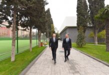 Prezident İlham Əliyev Təlim-Məşq Mərkəzində yaradılan şəraitlə tanış oldu – Fotolar