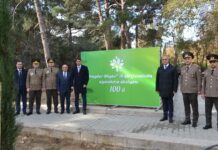 Binəqədidə ağacəkmə aksiyası keçirilib – FOTO