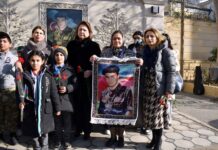 Binəqədi rayonunda şəhid İlqar Əhmədovun xatirəsi yad edilib