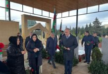 Binəqədidə Vətən müharibəsi şəhidi Murad Məmmədlinin xatirəsi anılıb – Foto