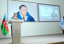 Binəqədidə dil siyasəti mövzusunda konfrans keçirilib – Foto