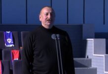 Prezident İlham Əliyev Xankəndi şəhər stadionunda çıxış edib – VİDEO