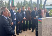 Şəhid Arəstə Baxışovanın doğum günü münasibətilə məzarı ziyarət edilib – Foto