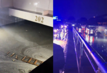 “Sabunçu keçidi”ndə iki nəfər boğuldu: birinin meyiti çıxarılıdı – VİDEO