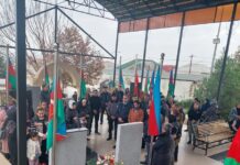 Binəqədidə Vətən müharibəsi şəhidi Ələsgər Cavadovun xatirəsi anılıb – Foto