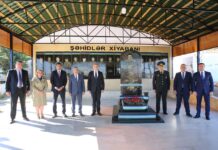 Binəqədidə şəhidlərin xatirəsi yad edildi – FOTO