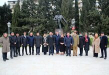 Binəqədidə məşhur bəstəkar Corce Eneskunun adını daşıyan parkda rumın-Azərbaycan dostluğundan danışılıb