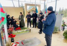 Binəqədidə Vətən müharibəsi şəhidi Murad Məmmədlinin xatirəsi anılıb – Foto