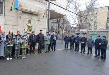 Binəqədidə Vətən müharibəsi şəhidi Davud Qurbanovun xatirəsi anılıb – FOTO