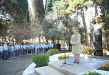 Binəqədidə Milli Qəhrəman Fərhad Hümbətovun xatirəsi yad edilib – FOTO