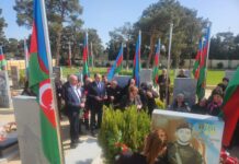 Vətən müharibəsi şəhidi İmran Əli oğlu Əliyevin anım mərasimi keçirilib – FOTO