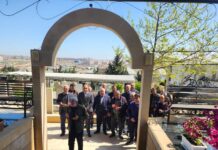 Binəqədidə şəhid Tacir Əhmədovun xatirəsi yad edilib