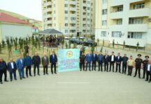 Xocəsəndə Ulu Öndərin anadan olmasının 102-ci ildönümünə həsr edilmiş ağacəkmə aksiyası keçirilib – FOTO