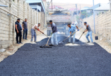 Binəqədidə abadlıq-quruculuq işləri aparılır – Foto