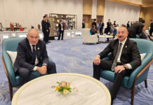 Prezident İlham Əliyevin Ermənistanın Baş naziri Nikol Paşinyan ilə görüşü olub – Video