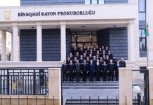 Binəqədi Rayon Prokurorluğunun yeni inzibati binası istifadəyə verilib – FOTO
