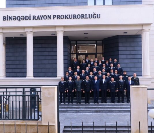 Binəqədi Rayon Prokurorluğunun yeni inzibati binası istifadəyə verilib – FOTO