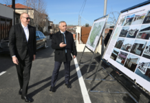 Prezident İlham Əliyev Xankəndiyə getdi – Foto