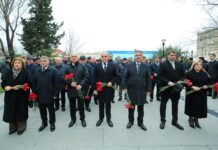 Binəqədidə “Güllə yağışı” abidəsi ziyarət edilib – FOTO