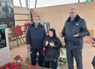 Binəqədidə Vətən müharibəsi şəhidi Murad Məmmədlinin xatirəsi anılıb – Foto