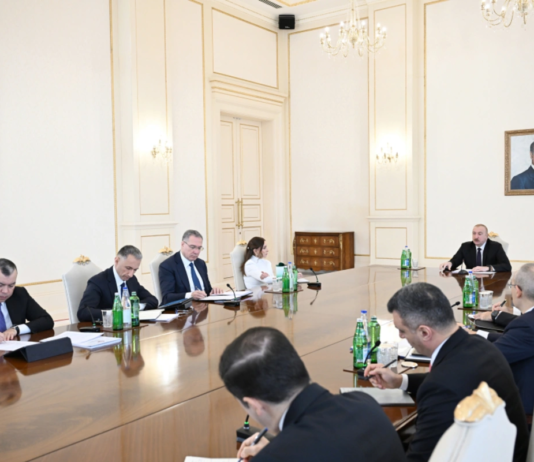 Prezident İlham Əliyevin sədrliyi ilə müşavirə keçirilib