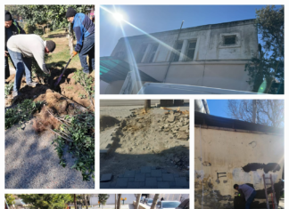 Binəqədidə abadlıq-quruculuq işləri aparılır – Foto